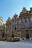 Bruxelles, Belgio - I palazzi della Grand Place, la Maison des Brasseurs. 